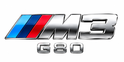 G80 M3 badge