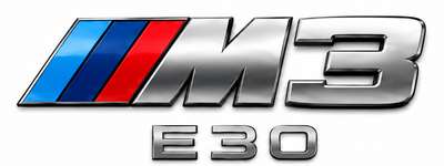 E30 M3 badge